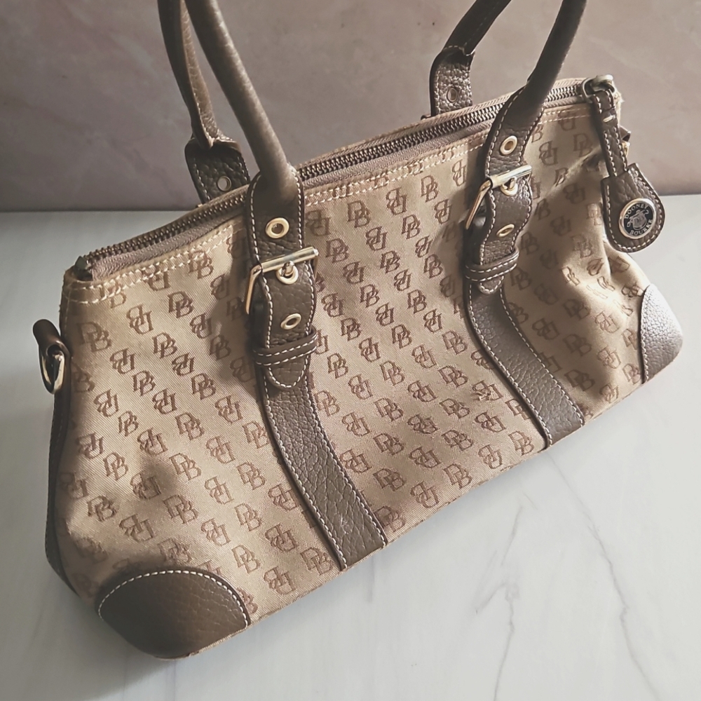 Dooney & Bourke Brown Monogram Bag
